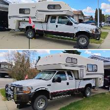 Truck with camper - Photo 8
