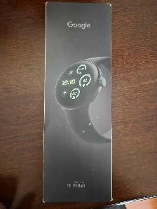 FS: Brand New (Sealed) Black Obsidian Google Pixel Watch 3 41mm