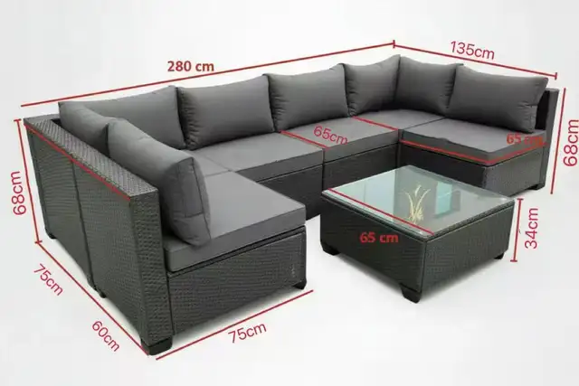 Brand New 7pcs to 14pcs Patio Furniture Special $599 to $1198