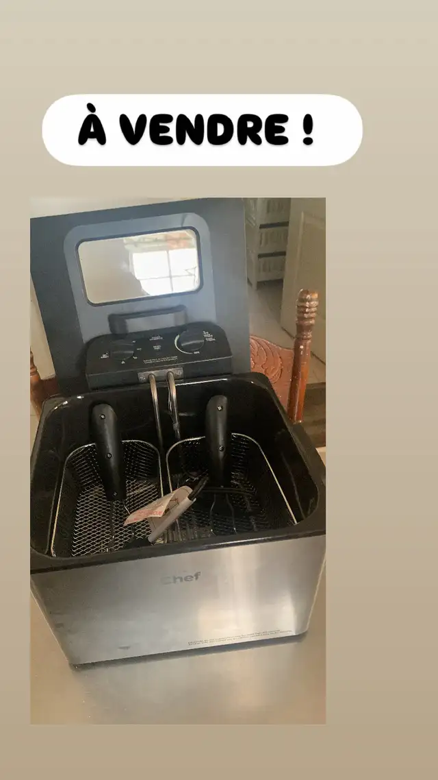 friteuse neuve  a vendre