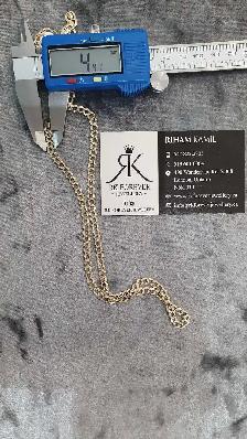 10k yellow gold chain # 414_12 - Photo 7