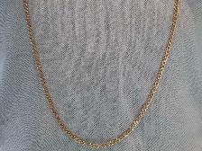 10k yellow gold chain # 414_12 - Photo 9
