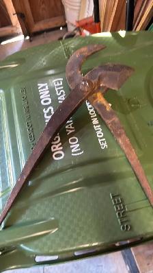 Antique Hand Forged Very Sharp Heavy Duty Shears ! - Photo 2