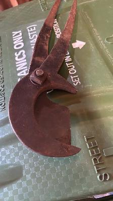 Antique Hand Forged Very Sharp Heavy Duty Shears ! - Photo 5