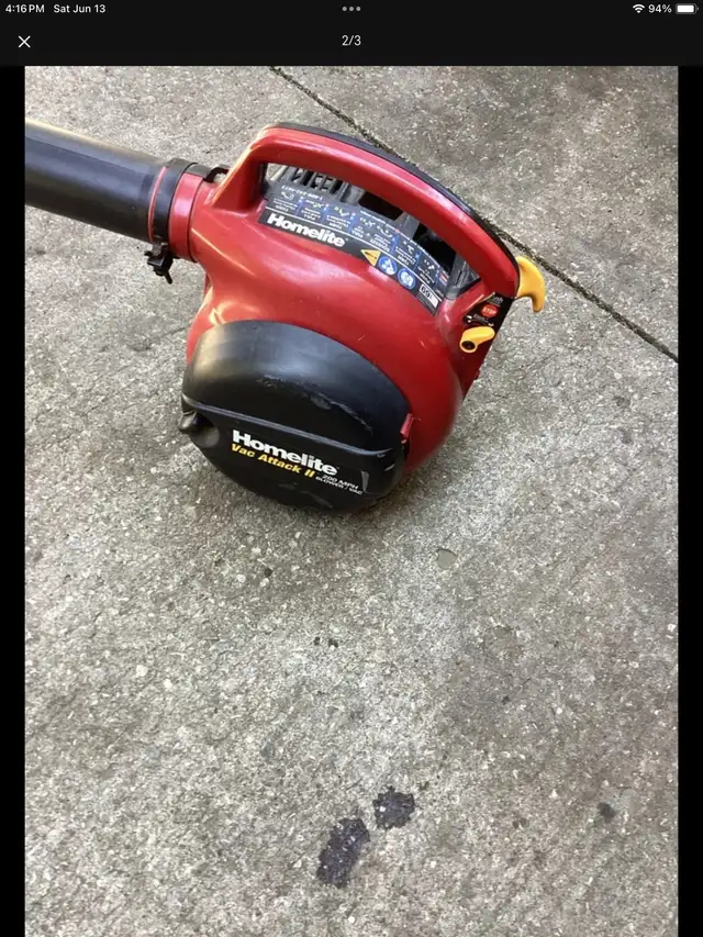 leaf blower