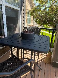 Outdoor Bistro table and Chairs
