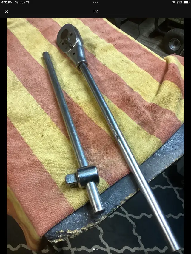 Rachet breaker bar 3/4"