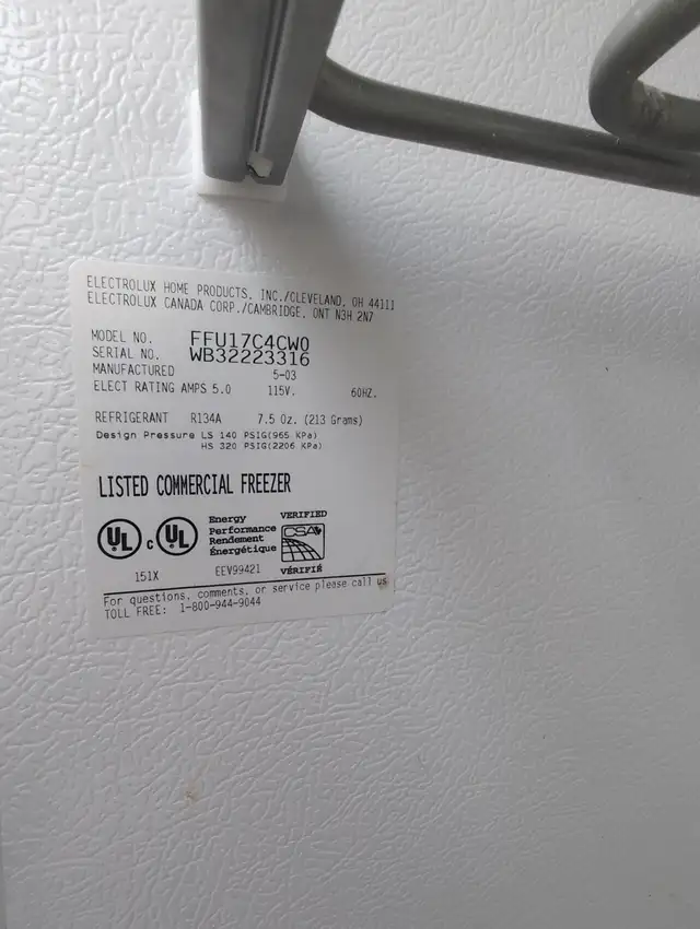 Big freezer (read description)