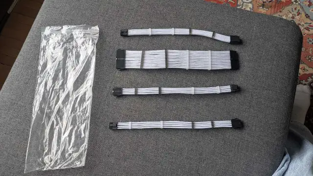White Asiahorse PC Cable Extensions