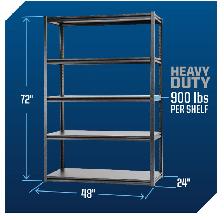 Free Shelves (x3) 48'W x 18'D x 72'H - Costco Gorilla Shelves - Photo 2