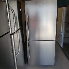 Excellent fridge bottom freezer "Blomberg"  Stainless as new.