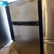 Excellent fridge bottom freezer "Blomberg"  Stainless as new. - Photo 8