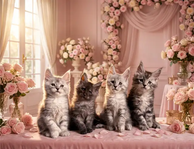 Gorgeous TICA Registered Maine Coon Kittens!