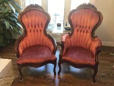 VINTAGE QUEEN ANNE CHAIRS - Photo 5