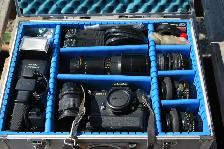 Minolta XD11 35mm Camera, accessories and aluminium case - Photo 2