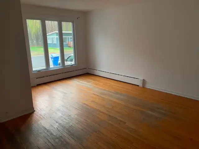 Logement rénové sur 2 étages avec 2 sdb, cour/2 stationnements