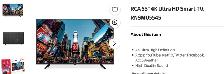 RCA 55' 4K Ultra HD Smart TV