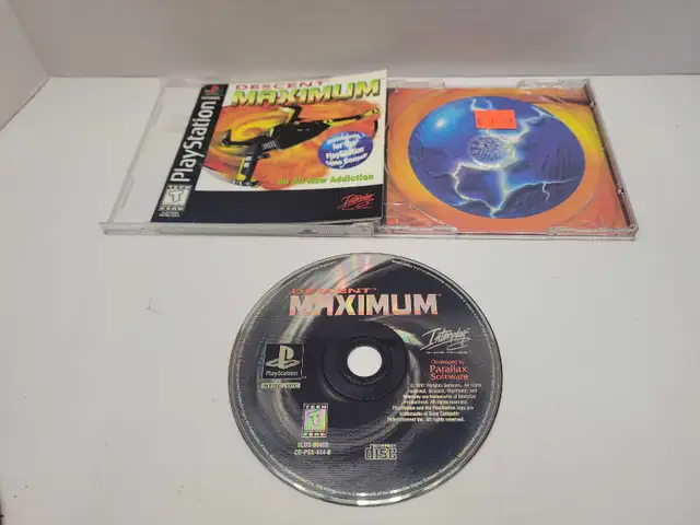 Descent Maximum PS1 Game
