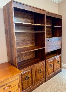 Two Matching Bookcases with Cabinet Storage – Sold as a Set! - Photo 3