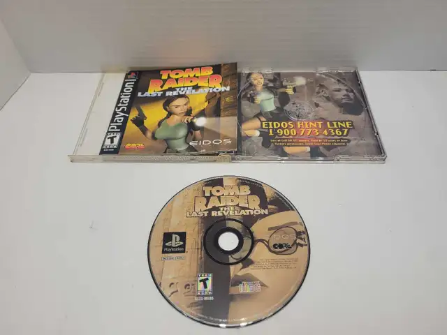 Tomb Raider The Last Revelation PS1 Game