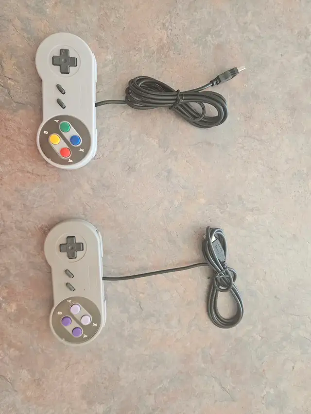 Free SNES Super Nintendo Controller USB for Computer Emulator