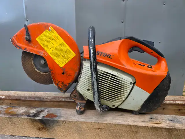 Stihl TS410 12' Shroud Quick Cut Cement Saw Professional Saw
