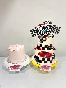 cars racing cake, Boys birthday cake - Photo 7
