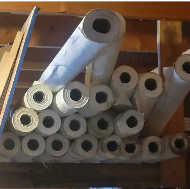 Tyvek 9ft by 100 ft new Tyvek rolls $90 a roll