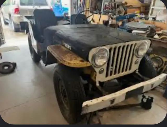 looking for a vintage jeep