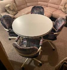 Table and 4 chairs
