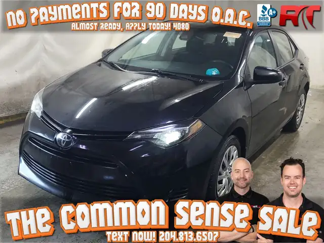 2019 Toyota Corolla CE - Backup Cam, Bluetooth, Traction Control