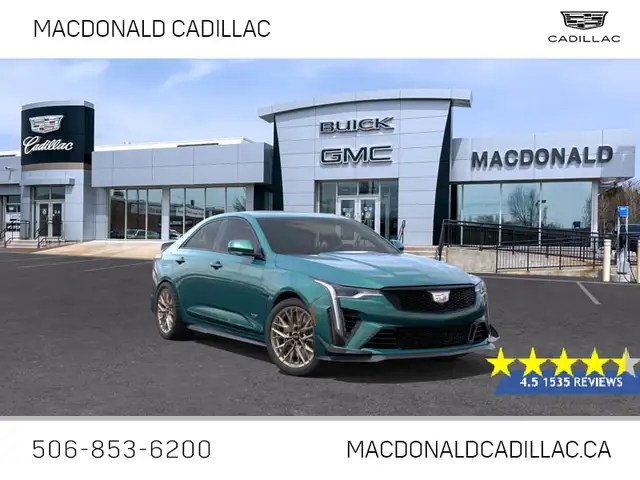 2026 Cadillac CT4-V Blackwing - Sunroof - $722 B/W