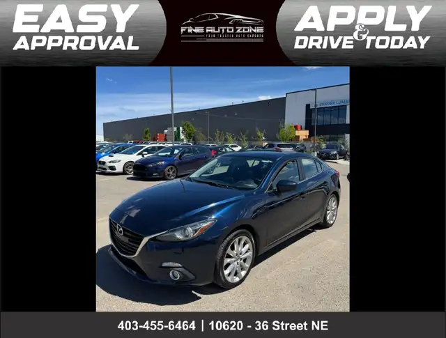 2016 Mazda MAZDA3 GT : Low Mileage
