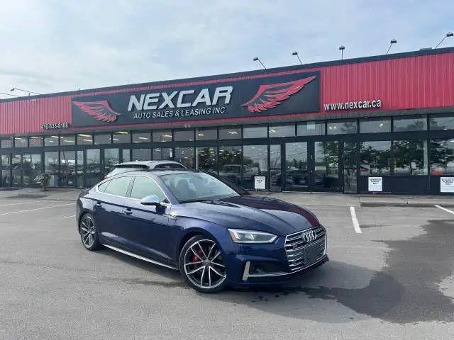 2018 Audi S5 TECHNIK AWD LEATHER PAN/ROOF NAV B/SPOT COOLED SEA