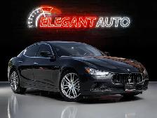 2014 Maserati Ghibli SQ4|CLEAN CARFAX|NAV|SUNROOF|BACKUP CAM|HEA