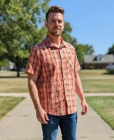NEW MEN'S SHORT SLEEVE SHIRT (LARGE - 2 QTY) - Photo 3