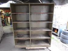 6 foot Heavy Duty Storage Shelf made from solid sheet wood