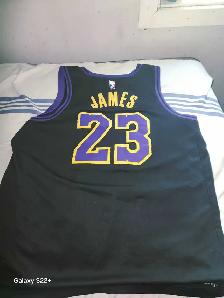 Nike Los Angeles Lakers LeBron James City Edition - Photo 2