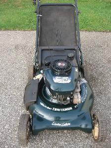Craftsman  Mulcher /  Rear  Bagger  Lawnmower  For  Sale