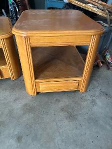 coffee a end tables set with drawers - Photo 3