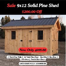 Sheds-Coops-Bunkies All Pine
