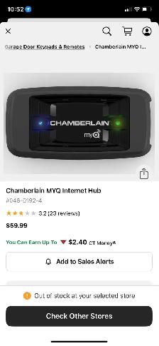 Chamberlain myQ Gateway Hub