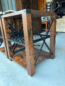 Rustic Side Tables with Extras - Photo 2