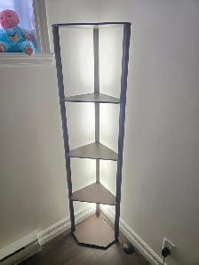 Étagère d'angle avec lumière LED - Photo 7