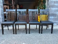Four Matching Chairs.