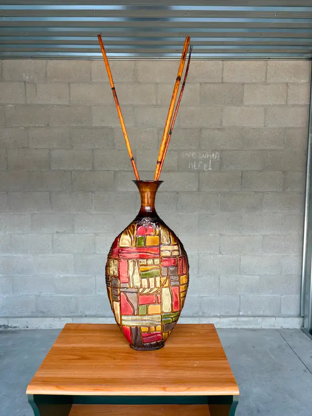 Metal Vase