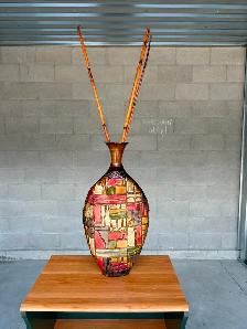 Metal Vase