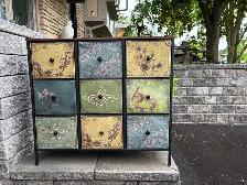 Beautiful 9 Drawer Cabinet