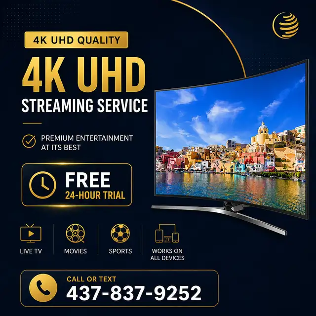 Unlimited 4K TV - Subscription Services