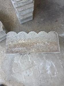Old castle Scalloped Straight Landscape Edger For Sale